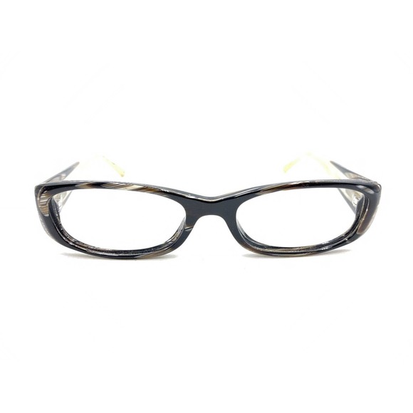 Chanel 3119-H 944 Brown Cream Horn Eyeglasses Frames 50-16 135 Italy Designer - Picture 6 of 12